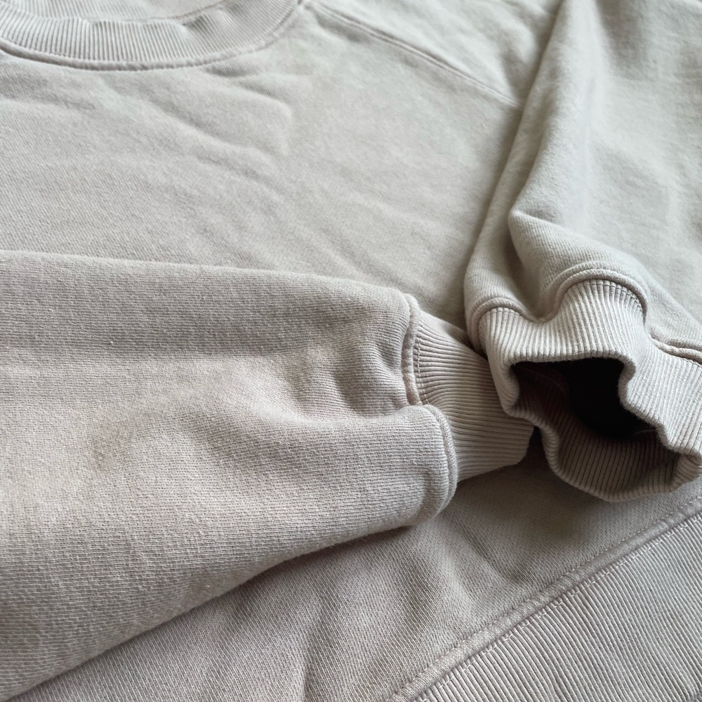 Daily Drills reversible cropped crewneck